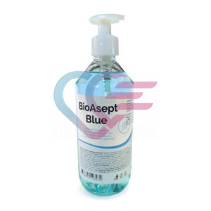 BioAsept Blue, alkoholni antiseptik za ruke i površine, 500 ml