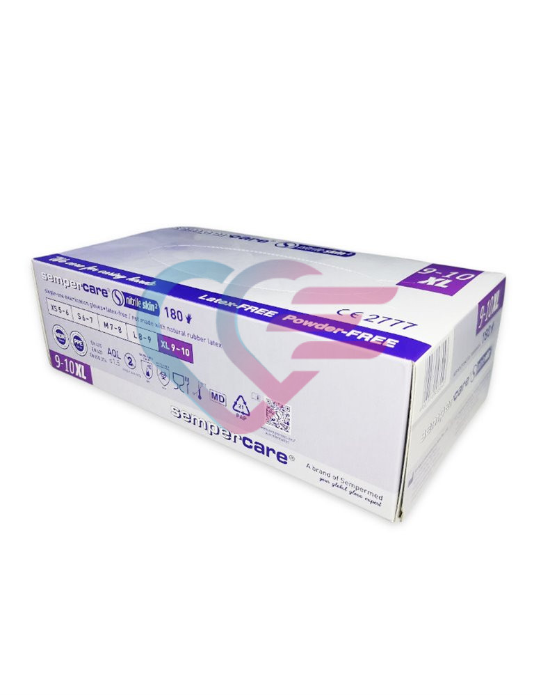 Rukavice nitrilne Sempercare nitril skin2, veličina XL