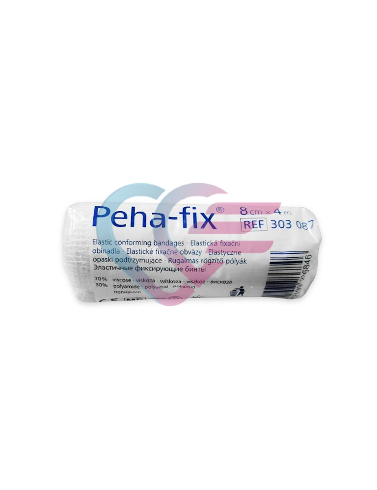 Zavoj elastični Peha fix, ost, 8 cm x 4 m