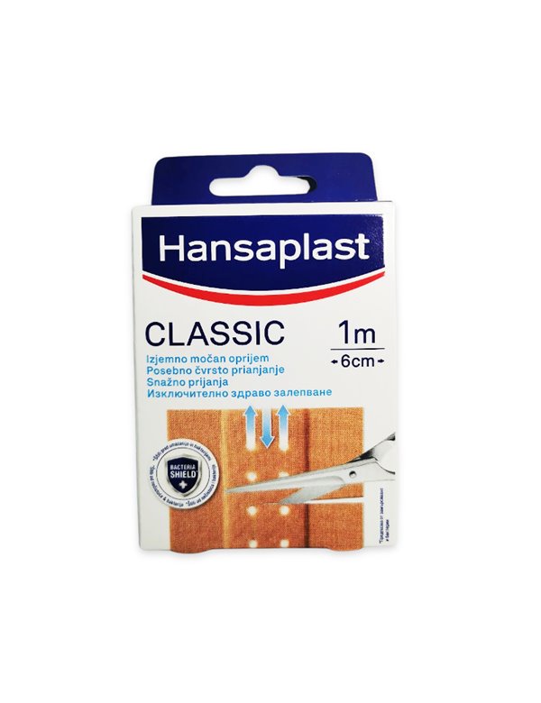 Flaster hansaplast classic 1m x 6 cm